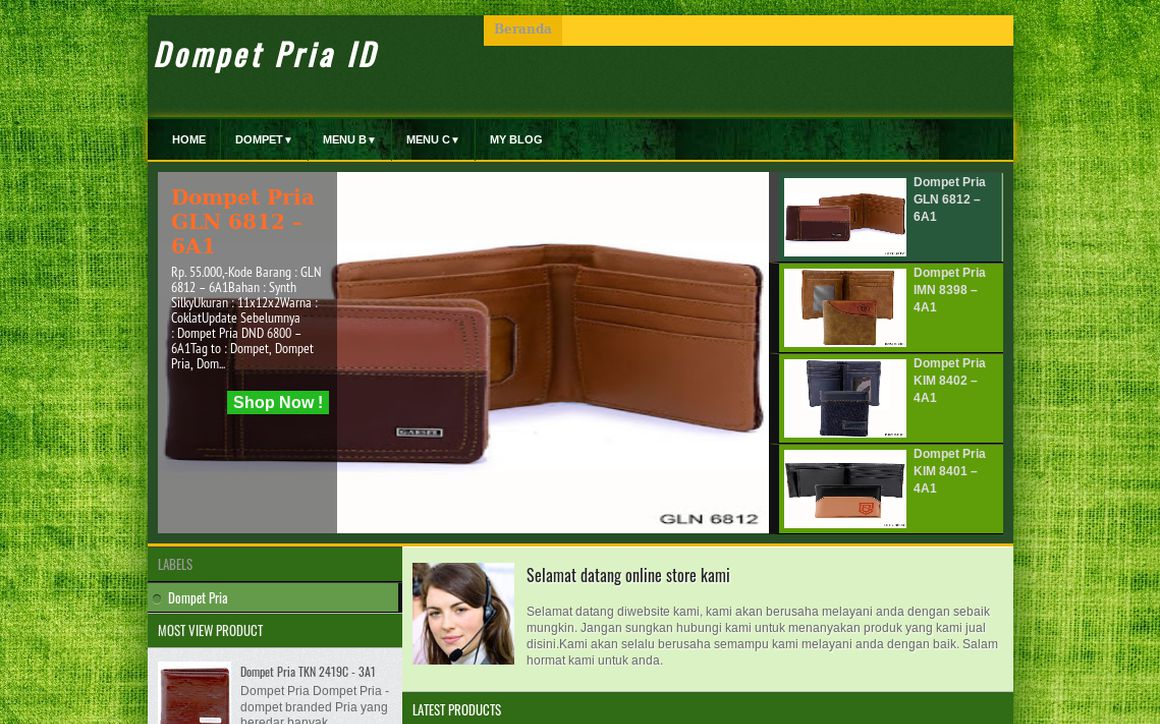 website thubmnail of Dompetpriaid.blogspot