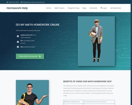 website thubmnail of DoMyMathHomeworks
