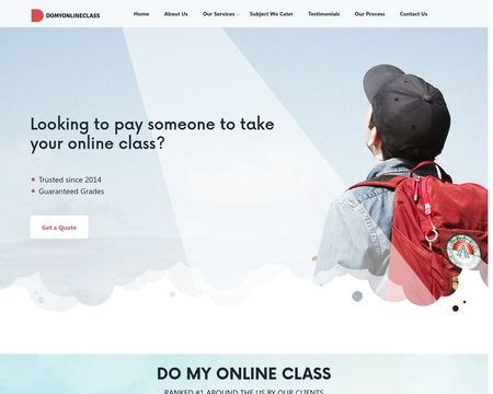 website thubmnail of Domyonlineclass