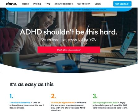 website thubmnail of Donefirst
