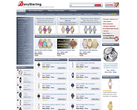 website thubmnail of Donysterling.co.uk