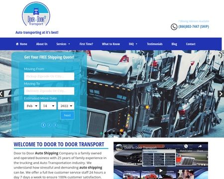 website thubmnail of Doortodoortransport