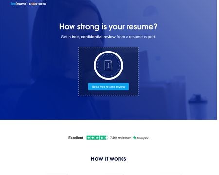 website thubmnail of Doostang.resumereview