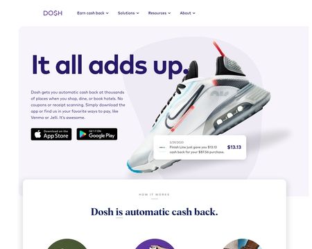 website thubmnail of Dosh