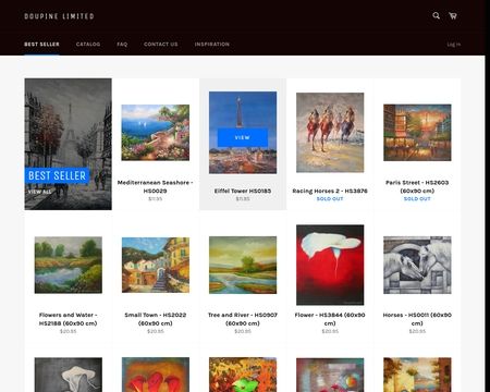 website thubmnail of Chinese Oil Paintings for Wholesale