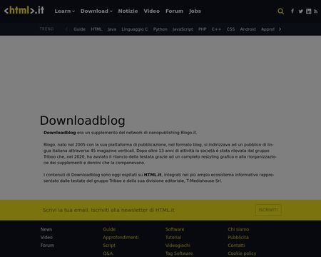 website thubmnail of BLOGO
