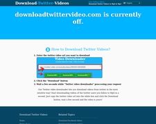 Thumbnail of Download Twitter Videos To MP4 & MP3! Online Easy & Free