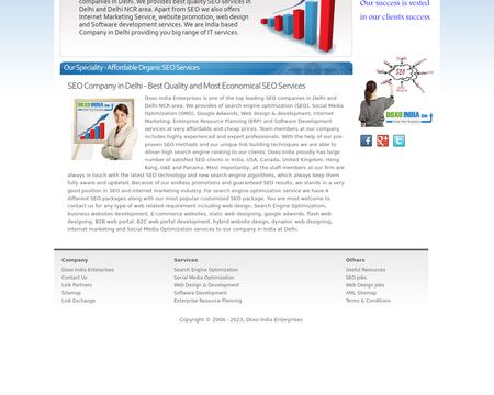 website thubmnail of Doxo India