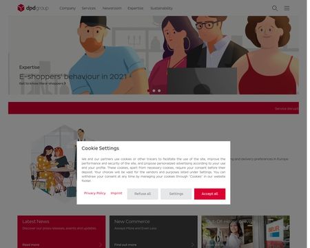 website thubmnail of DPD