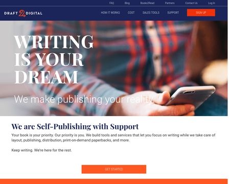 website thubmnail of Draft2Digital