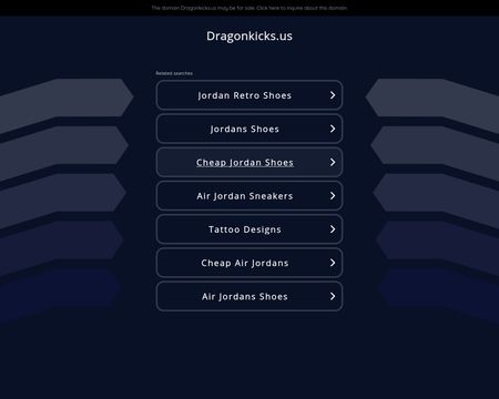 website thubmnail of DragonKicks.us