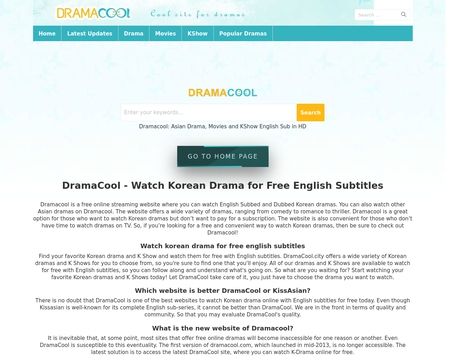 website thubmnail of Dramacool.city