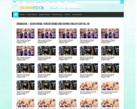 website thubmnail of Dramascool.co