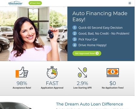 website thubmnail of DreamAutoLoan