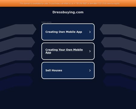 website thubmnail of Dressbuying