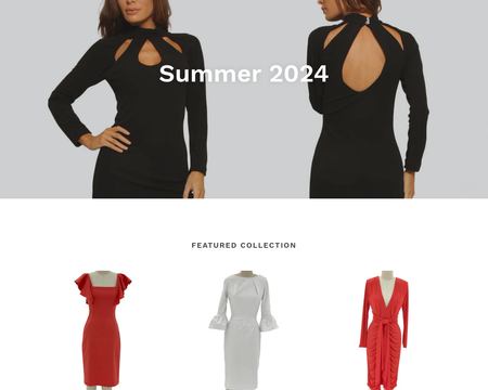 website thubmnail of Dresses.com