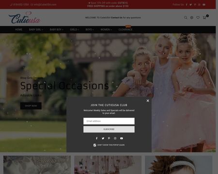 website thubmnail of Dresskidsup