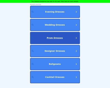 website thubmnail of Dressloves