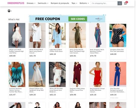 website thubmnail of DressMePlus