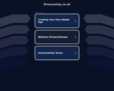 website thubmnail of DressyShop.co.uk