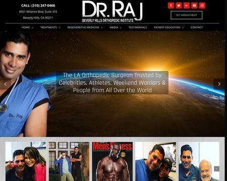 website thubmnail of Dr. Raj