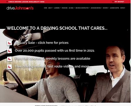 website thubmnail of driveJohnson's
