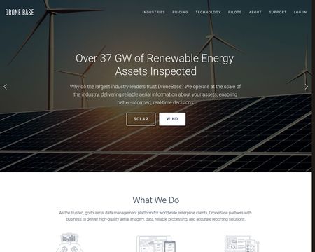 website thubmnail of DroneBase