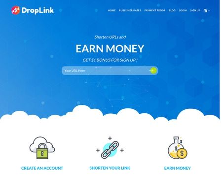 website thubmnail of Droplink.co