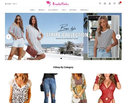 website thubmnail of Dropship Clothes