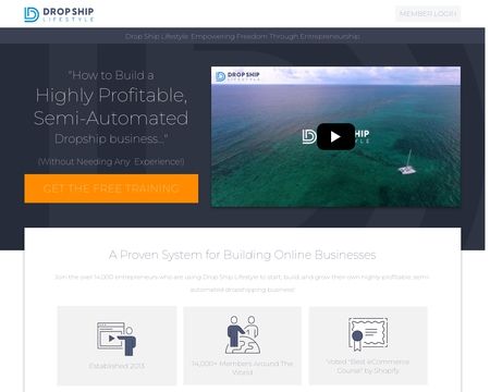 website thubmnail of Drop Ship Lifestyle