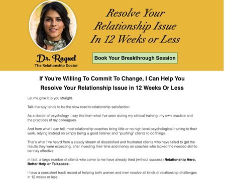 website thubmnail of Dr. Raquel Miranda