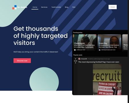 website thubmnail of Dr. Reddit