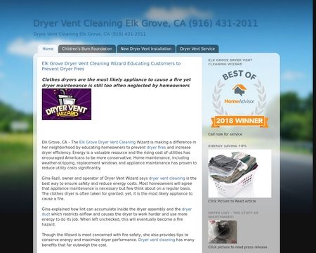 website thubmnail of Dryerventcleaningelkgrove