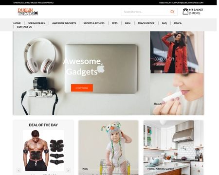 website thubmnail of Dublintrends