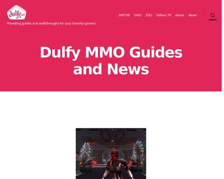 website thubmnail of Dulfy.net