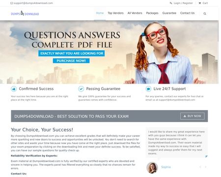 website thubmnail of Dumps4download