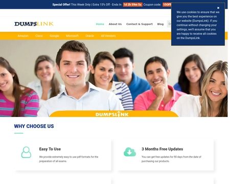 website thubmnail of DumpsLink