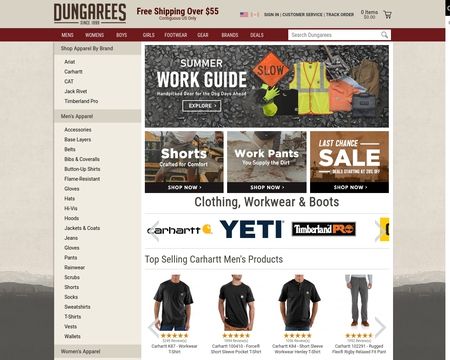 website thubmnail of Dungarees