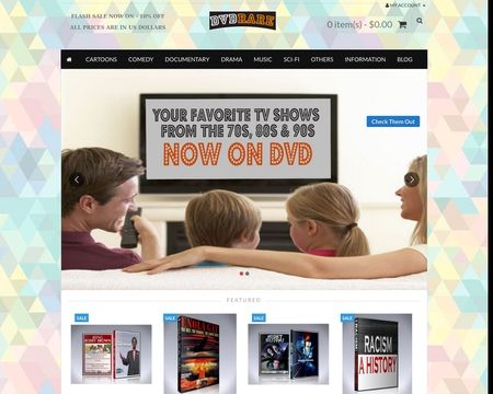 website thubmnail of DVDRare