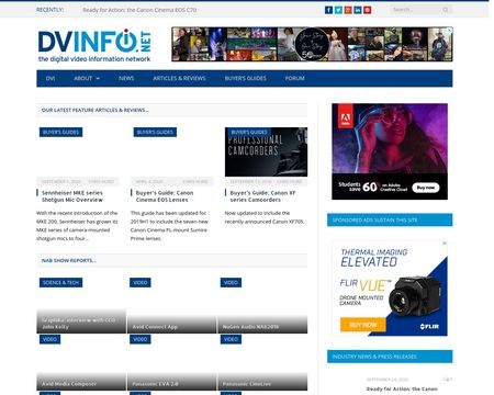 website thubmnail of Dv Info