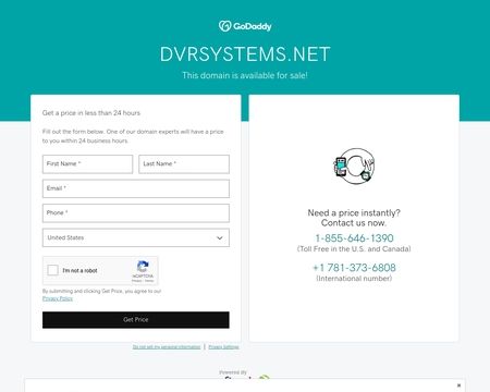 website thubmnail of DVRSystems.net
