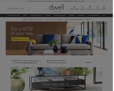 website thubmnail of Dwell