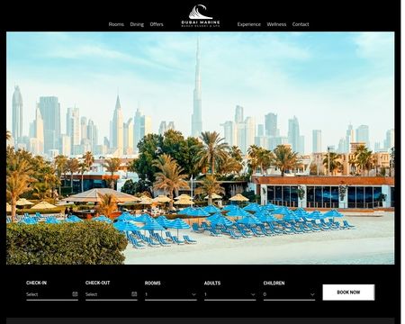 website thubmnail of Dxbmarine