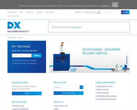 website thubmnail of DXDelivery