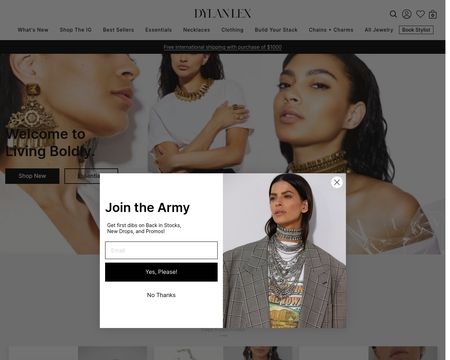 website thubmnail of Dylanlex