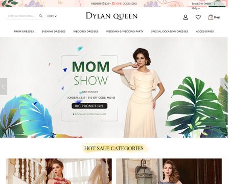 website thubmnail of Dylan Queen UK