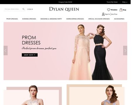 website thubmnail of Dylan Queen
