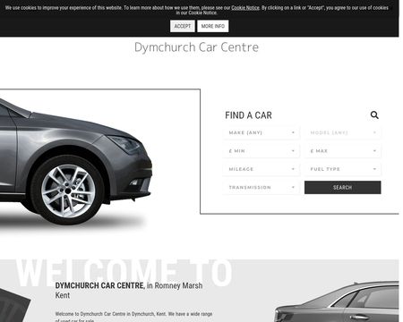 website thubmnail of Dymchurchcarcentre.co.uk