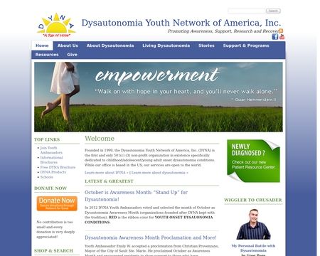 website thubmnail of Dysautonomia Youth Network of America