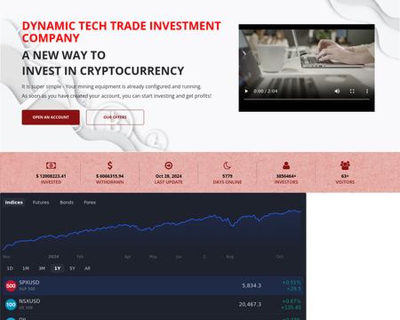 website thubmnail of Dynamictechtrade